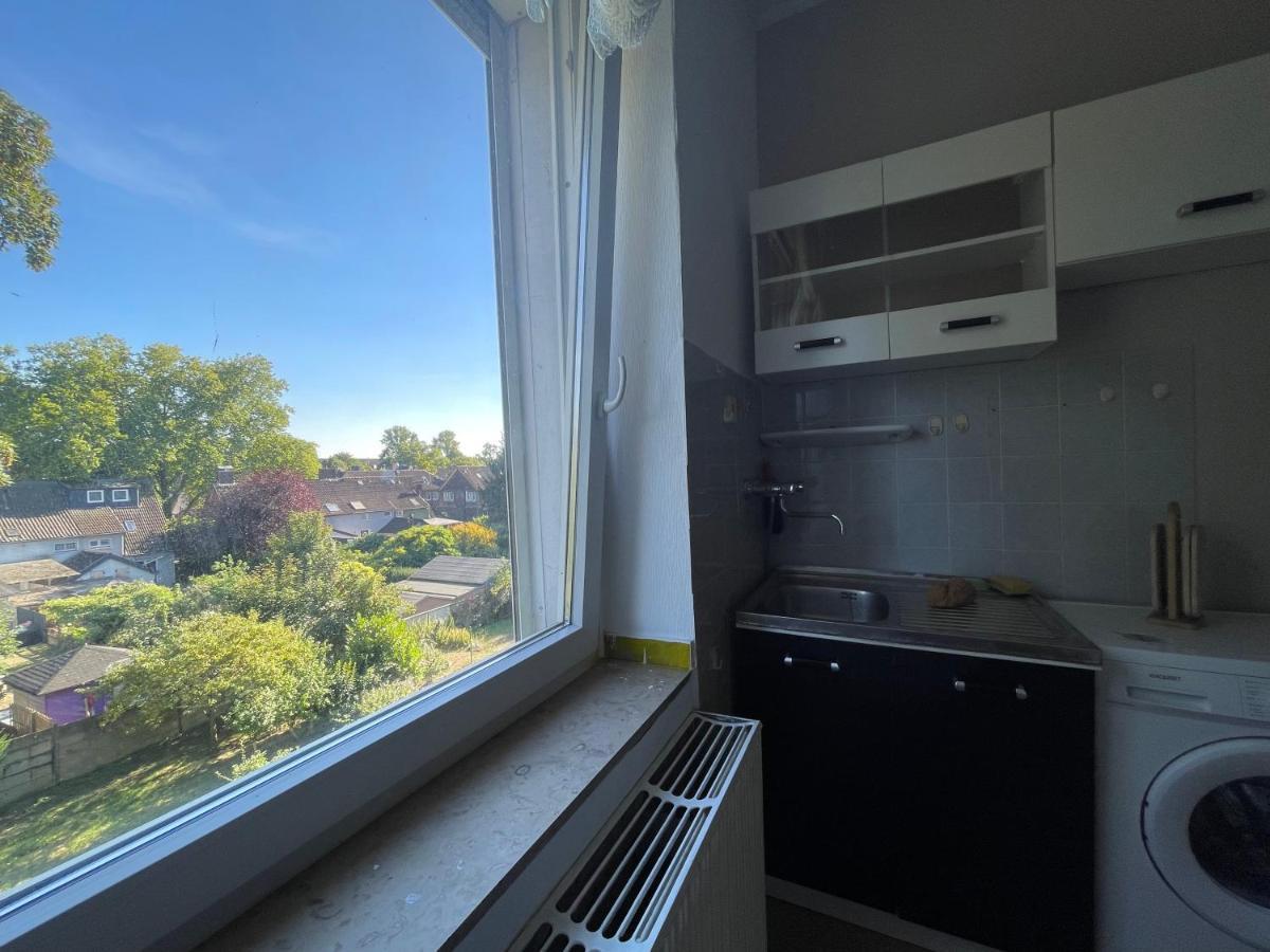 1 Schlafenzimmer 1 Whonzimmer Waschmaschine Trockner Maximum 4Personen Rheinhausen Center Appartement 1705 Duisburg Exterior photo